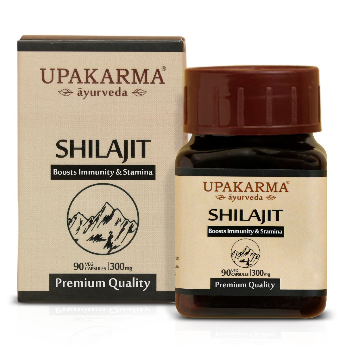 Upakarma Ayurveda Shilajit 300 mg, 90 Capsules Price, Uses, Side