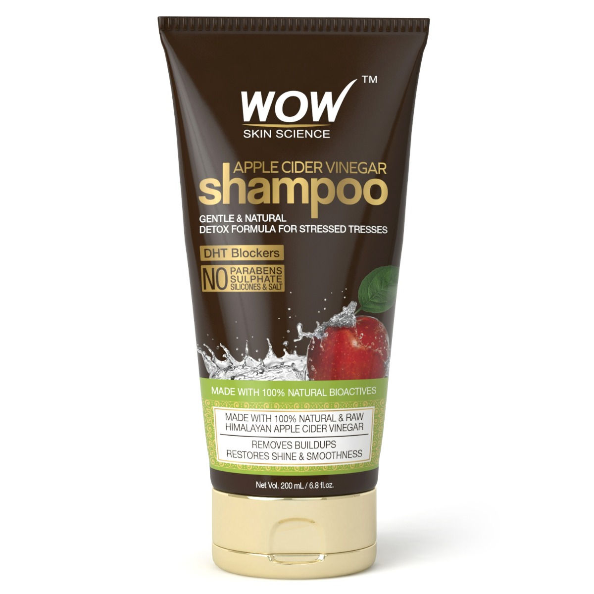 Wow Skin Science Apple Cider Vinegar Shampoo, 200 ml Price, Uses, Side