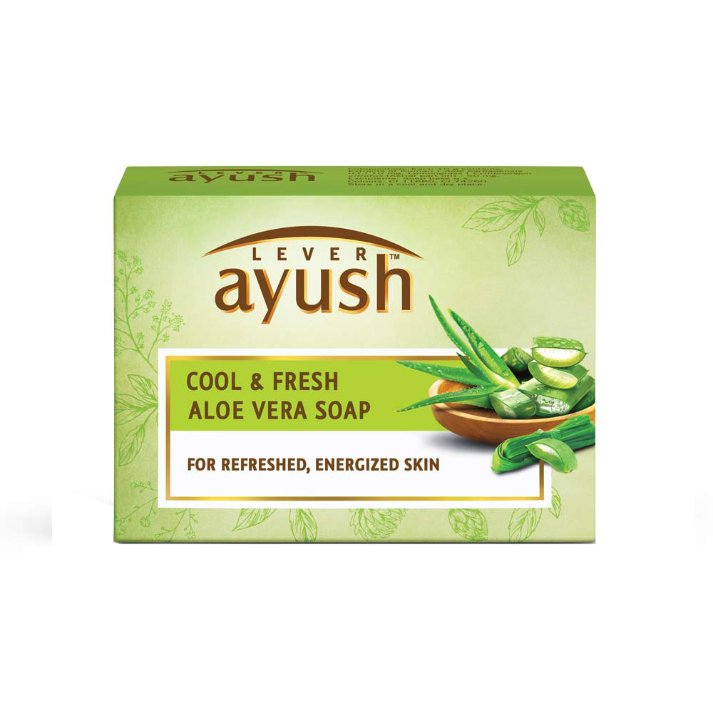 Lever Ayush Cool & Fresh Aloe Vera Soap, 100 gm Price, Uses, Side