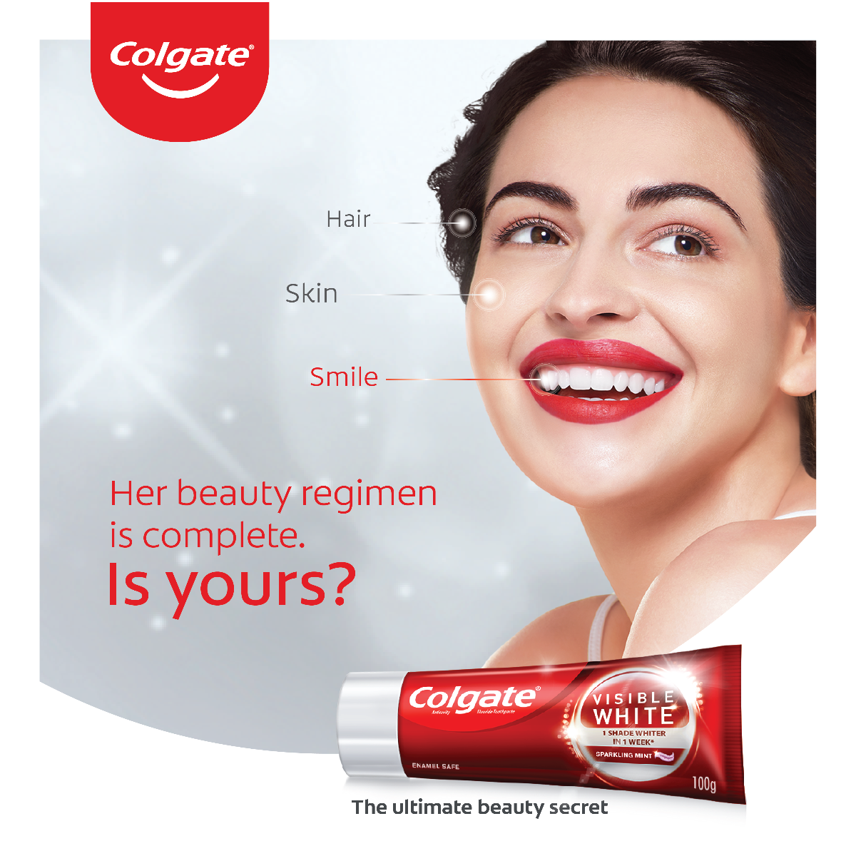 Colgate Visible White Sparkling Mint Toothpaste, 50 gm Price, Uses