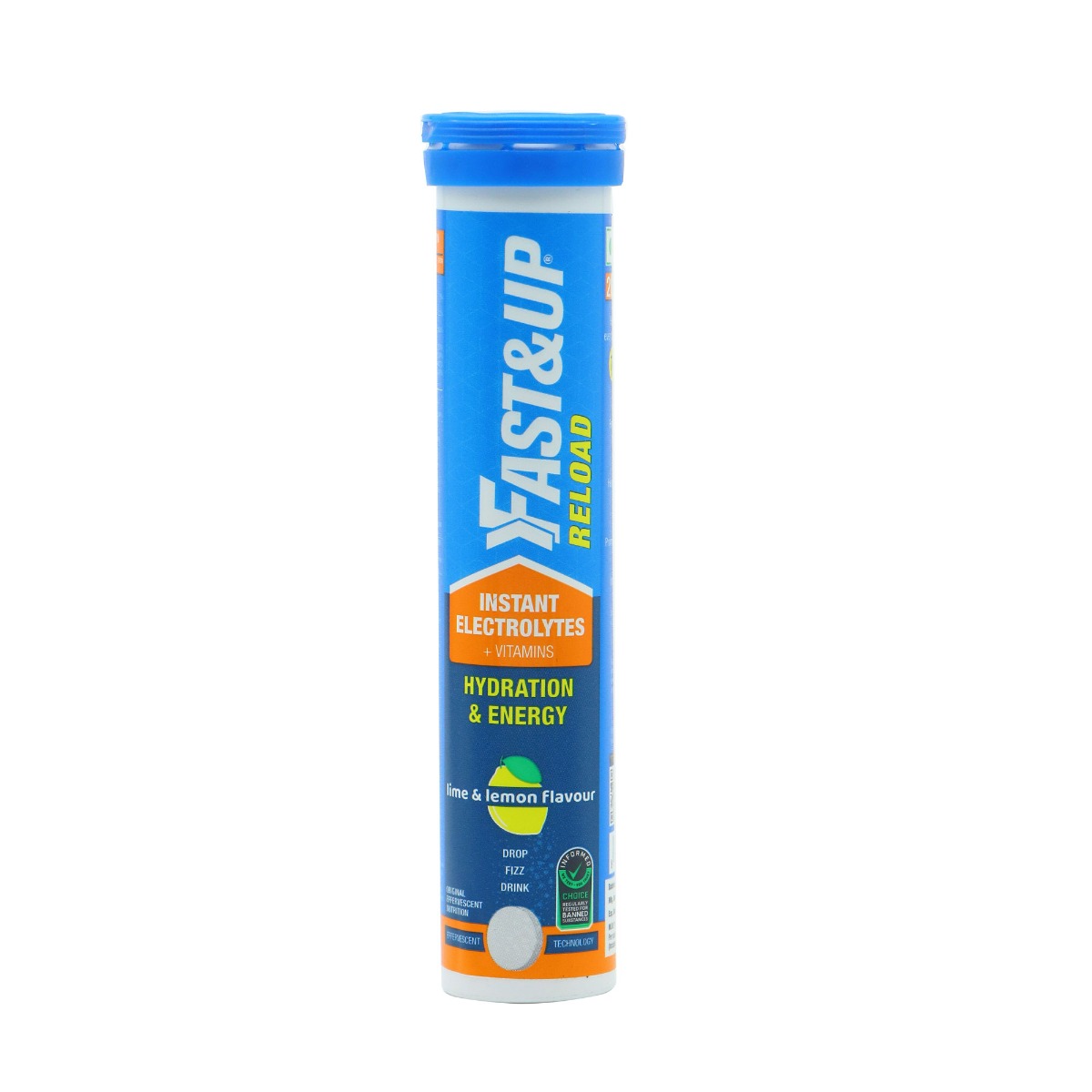 Fast up reload instant electrolytes lime lemon flavour 20
