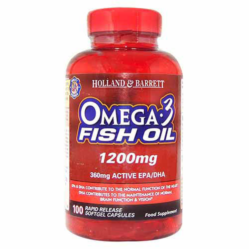 Holland & Barrett Extra Strength Omega 3 Fish Oil 1500 mg, 60 Capsules Price, Uses, Side Effects