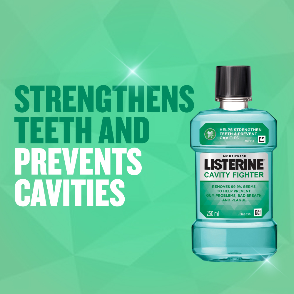 Listerine Cavity Fighter Mouthwash, 80 ml Price, Uses, Side Effects