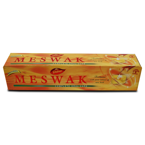 Dentifrice DABUR Herbal Meswak 200 G – 100% Original, Pour Gencives Sensibles – Neuf, Valable Jusqu'à 2028