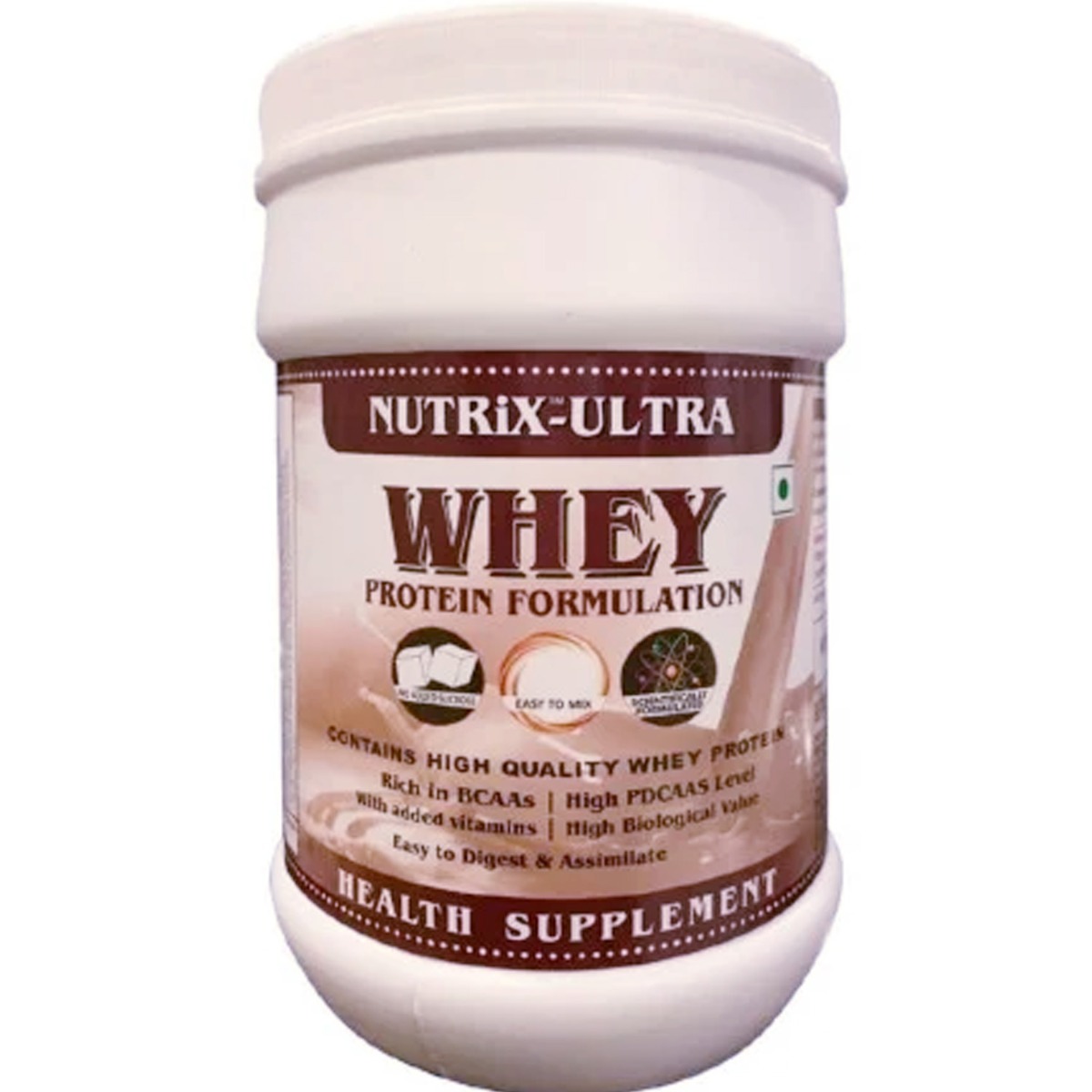 Nutrix Ultra Whey Protein Powder, 500 gm Price, Uses, Side Effects ...