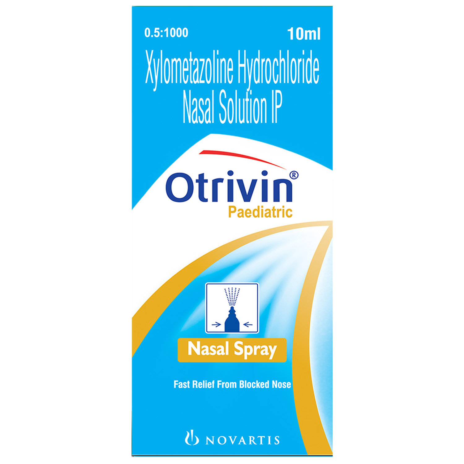 Otrivin Paediatric Nasal Spray, 10 ml Price, Uses, Side Effects