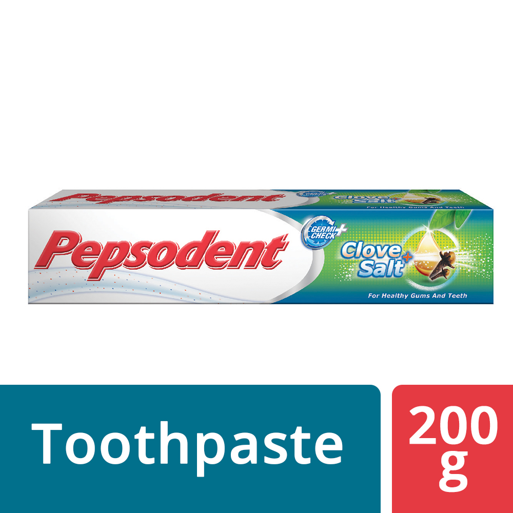 Pepsodent Germi Check+ Clove & Salt Toothpaste, 200 gm Price, Uses