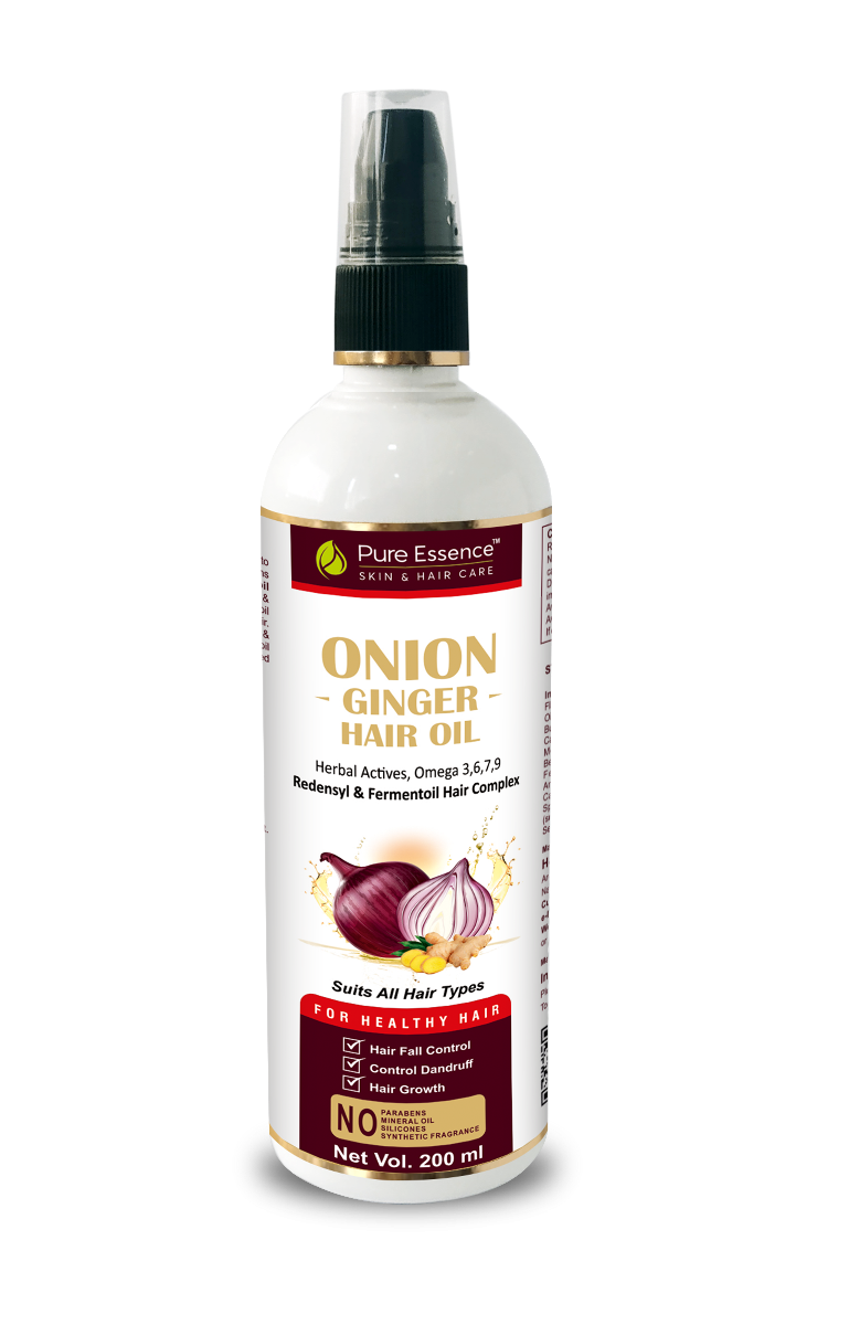 Pure Essence OnionGinger Hair Oil, 200 ml Price, Uses, Side Effects
