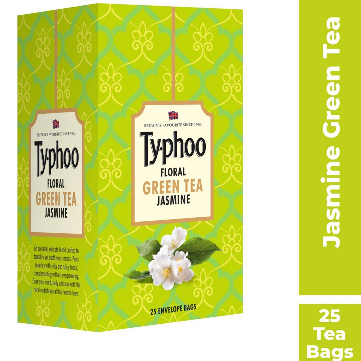 Ty.Phoo Supporting Green Tea Tulsi Bags, 25 Count Price, Uses, Side