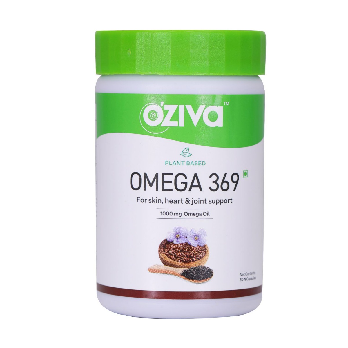 OZiva Omega369, 60 Capsules Price, Uses, Side Effects, Composition